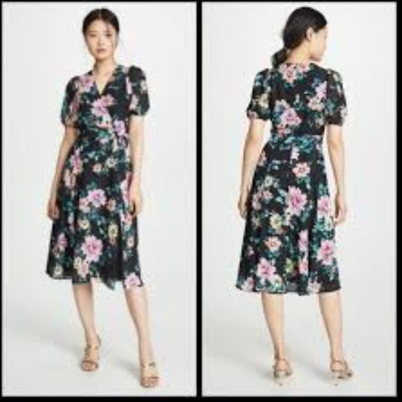 Yumi Kim Wild Rose Black Midnight Love Dress, Size M - Picture 3 of 7